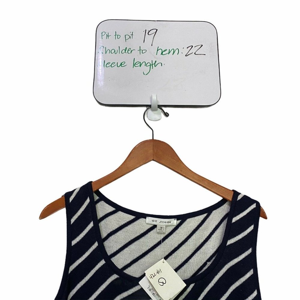 St. John Collection NWT Past Season Knit Tank Wool - Picture 3 of 5